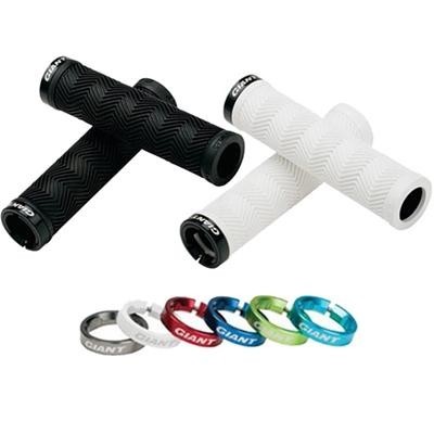 Puños De Montaña Giant Sole O MTB Blancos (Par)