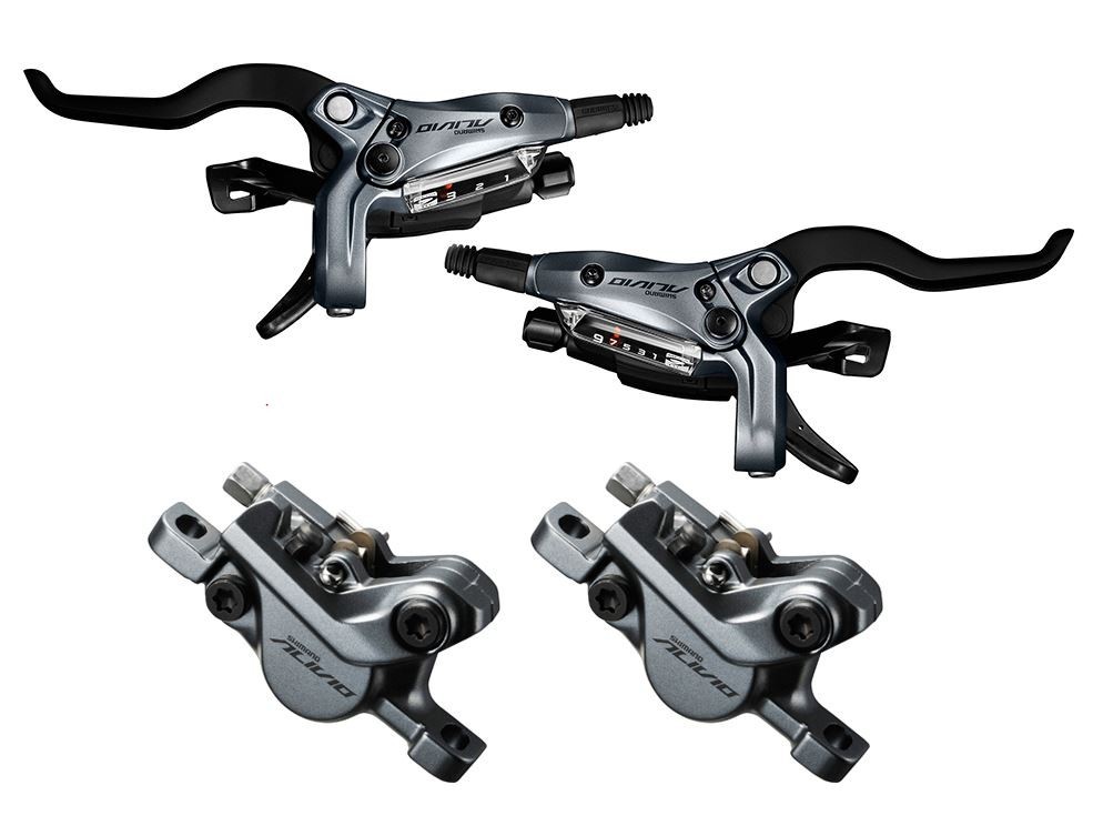 JUEGO DE PALANCAS FRENO DISC/MDO ALIVIO BR-M4050 3X9VEL SHIMANO