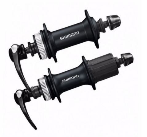 JUEGO DE MAZAS DELANTERA Y TRASERA ALIVIO HB/FH-M4050 SHIMANO
