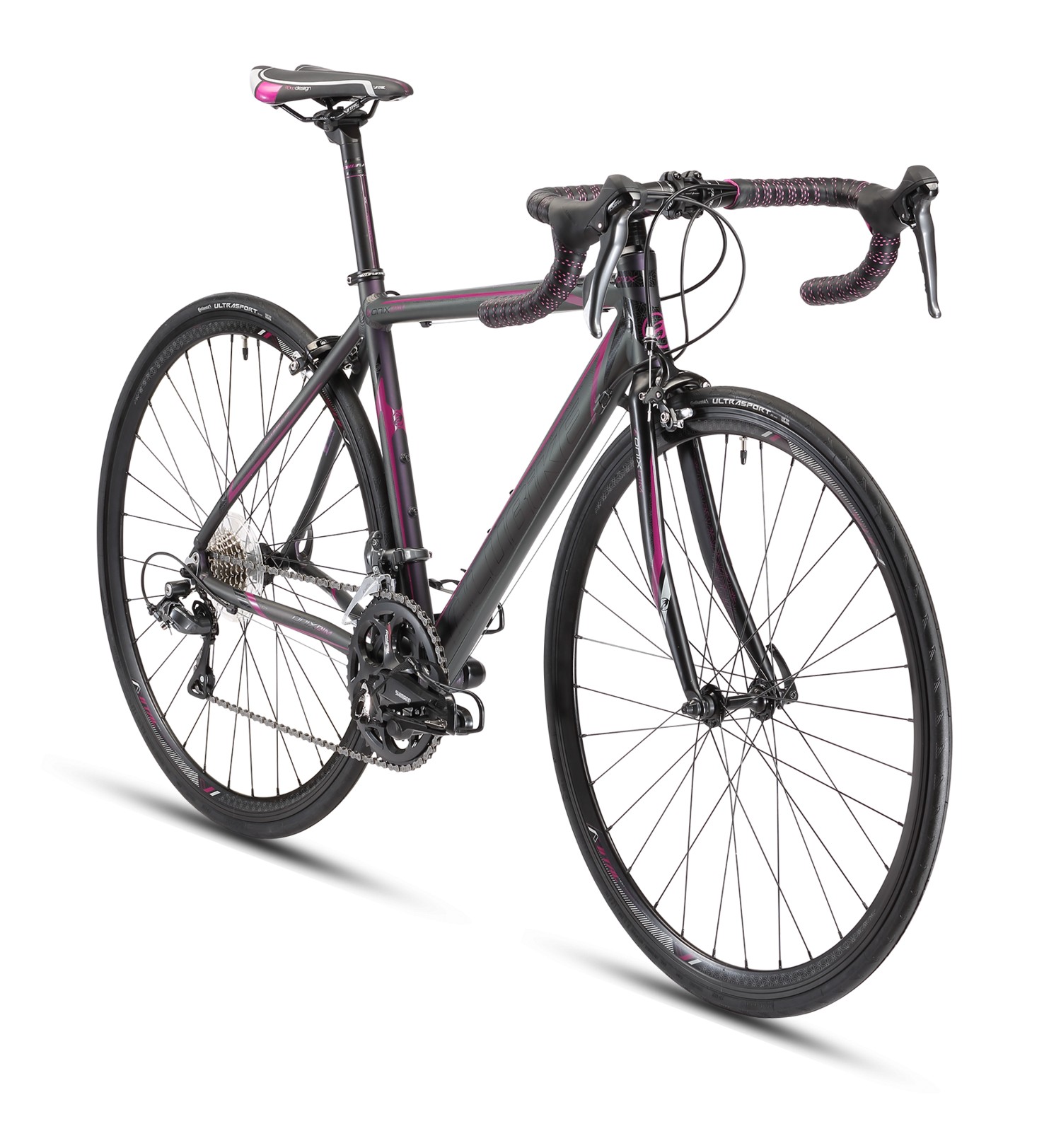 BICICLETA RUTA ALUBIKE ONIX DIM 16 VELOCIDADES 2016